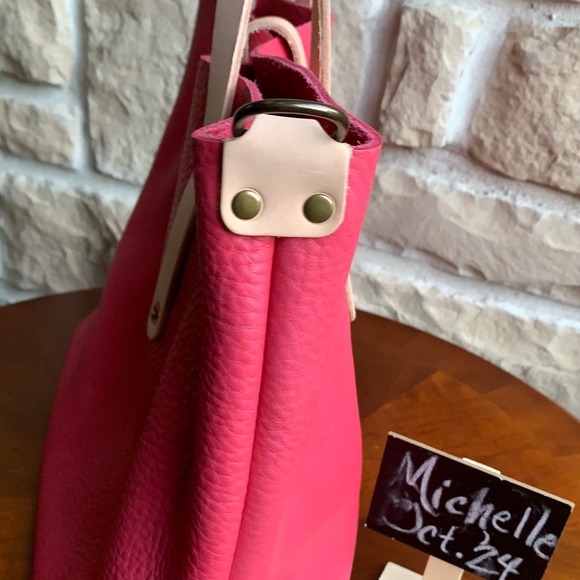 Go Forth Goods Large, Pink Avery Tote - Picture 8 of 11